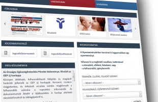 Megújult az Országos Egészségbiztosítási Pénztár honlapja