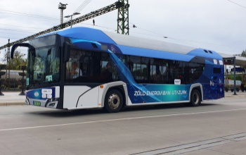 Hidrogén meghajtású busz érkezik Kaposvárra