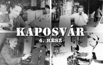 Ilyen volt régen Kaposvár - archív fotók az '50-es és '60-as évekből | 4. rész
