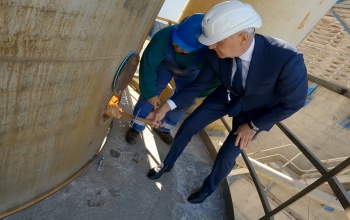 Begyújtották a mészkemencét - megkezdődött a 129. répafeldolgozási kampány