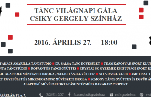 Tánc Világnapi gála a Csikyben