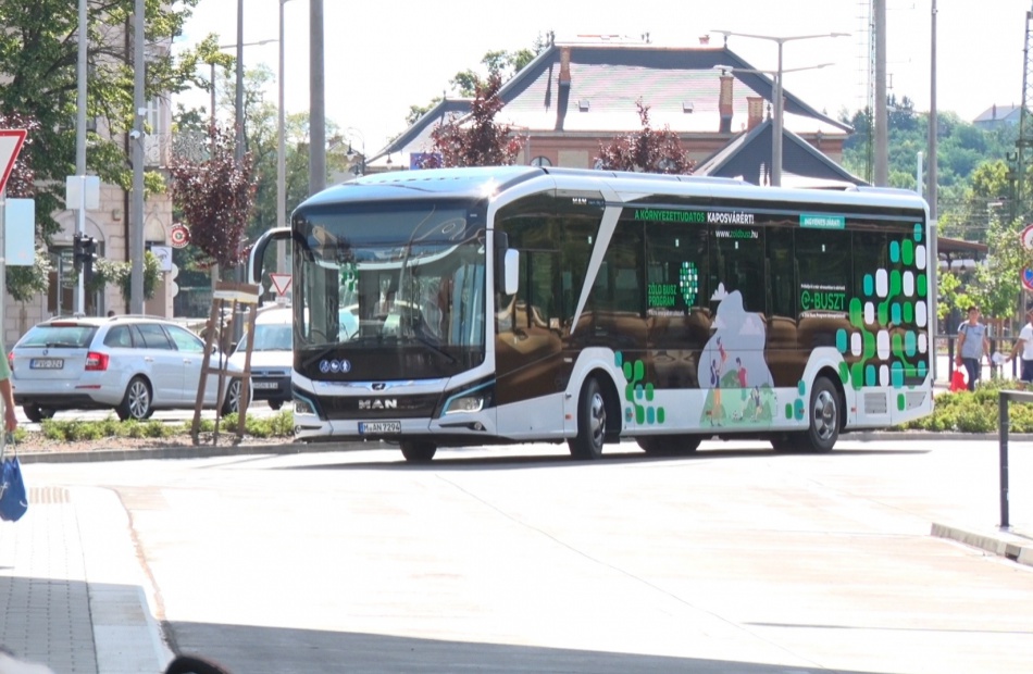 Két új elektromos busz is érkezhet idén Kaposvárra - a MAN tesztbuszát mi is kipróbáltuk