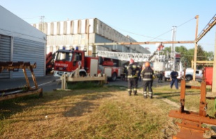 Kigyulladt a fényező üzem