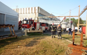 Kigyulladt a fényező üzem