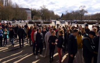 Tájfutó versenyt rendeztek a MATE Kaposvári Campusán