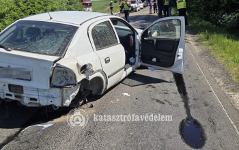 Baleset történt a 68-as főúton