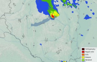 Elsőfokú riasztás heves zivatarok miatt