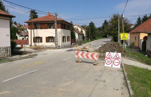 Átmenetileg zsákutca lett a Keszthely utca