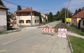 Átmenetileg zsákutca lett a Keszthely utca