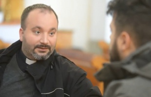 Sándor László plébános negyvenéves