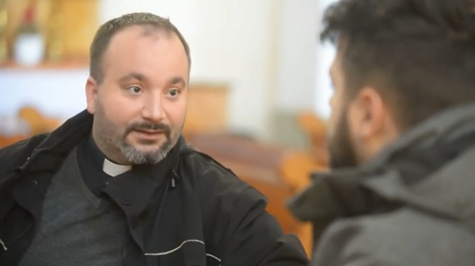 Sándor László plébános negyvenéves