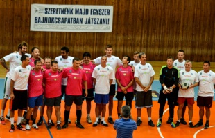 Futballmeccsel jótékonykodott a médiaválogatott