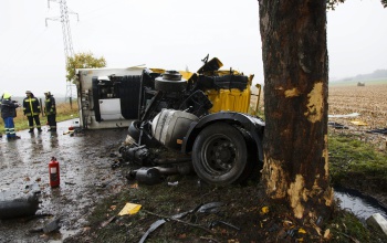 Halálos kamionbaleset Iharosnál