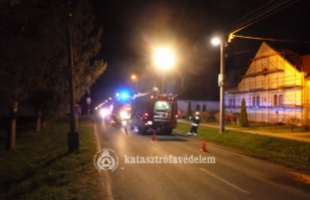 Lángra kapott egy családi ház Komlósdon, még az ablakok is kitörtek