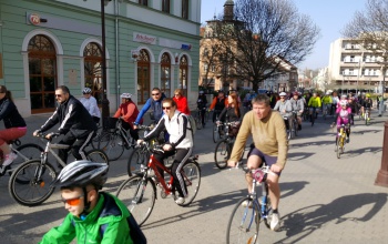 Szezonnyitó kerékpártúrára indultak Kaposvárról