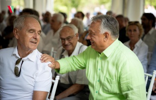 Kötcsén tárgyalt Szita Károly Orbán Viktorral