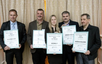 Dobogón végzett Kaposvár a Megújuló Energiaforrások Bajnokságán