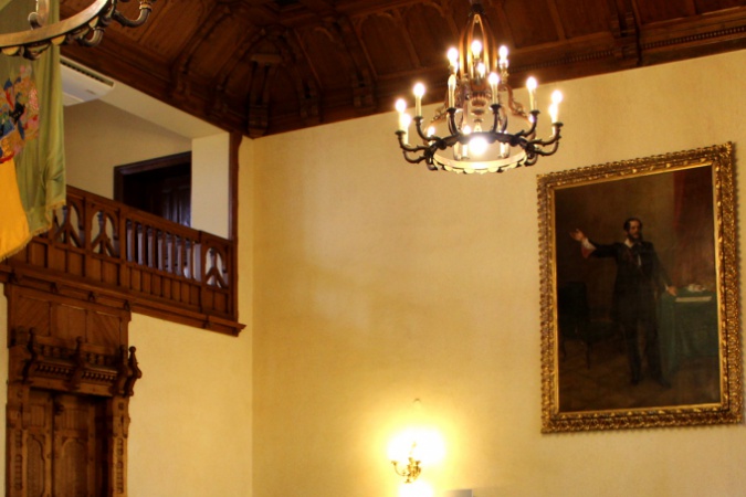 Kossuth és Deák a városházán