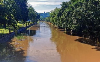 Egyelőre nem apad a Kapos szintje