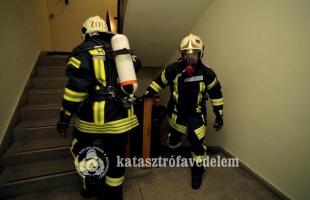 Somogyi tűzoltók a lépcsőfutó bajnokságon