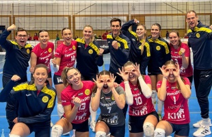 Szettveszteség nélkül jutott tovább a KHG KNRC a Challenge Kupában