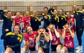 Szettveszteség nélkül jutott tovább a KHG KNRC a Challenge Kupában