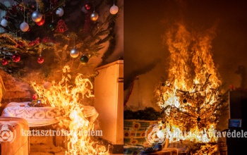 Ha néhány fontos dologra odafigyelünk, biztosan nem fog felgyulladni a karácsonyfánk, és vele együtt a lakásunk