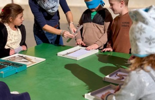 A látás világnapjához kapcsolódó programot tartottak a Kodály-iskolában