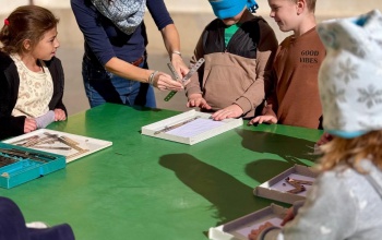 A látás világnapjához kapcsolódó programot tartottak a Kodály-iskolában