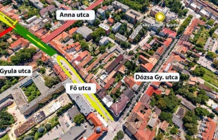 Megkezdődött szerda reggel a távhőrendszer bővítése
