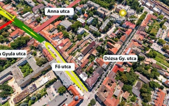 Megkezdődött szerda reggel a távhőrendszer bővítése
