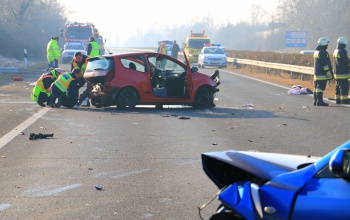 Baleset miatt teljes útzár az M7-es autópályán Siófoknál