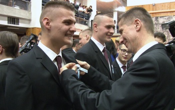 Szalagavató a gépészben