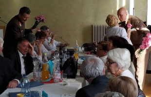 A kaposvári katonaözvegyek találkoztak