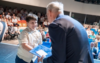 A legjobb kaposvári diákokat és pedagógusokat díjazták