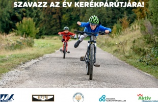 Melyik lesz az Év Kerékpárútja 2023-ban? - Még szavazhat!