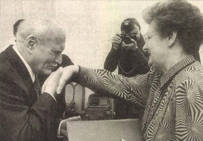 Göncz Árpád a városházán