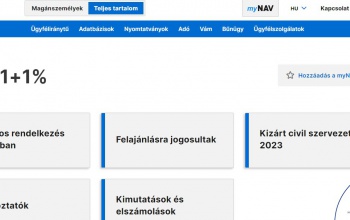 Május 22-ig lehet rendelkezni az szja 1+1 százalékáról
