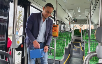 Naponta fertőtlenítik a kaposvári bordó buszokat