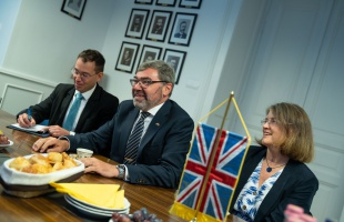 Kaposvárra látogatott a brit nagykövet