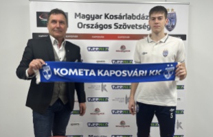 Halmai Dániel marad a KOMETA KKK-nál: hosszú távra szóló szerződést írt alá a fiatal tehetség