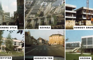 Ilyen volt Kaposvár az 1970-es években - videó