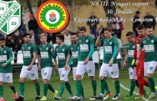 Rákóczi: három pont a cél a Komárom ellen