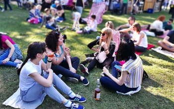 Bár nem volt tömeg, idén is sokan választották a Badacsonyt május elsején