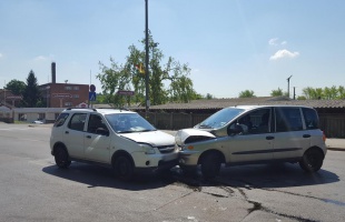 Két autó karambolozott Kaposváron