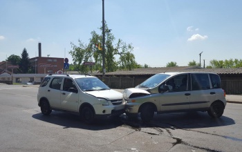 Két autó karambolozott Kaposváron