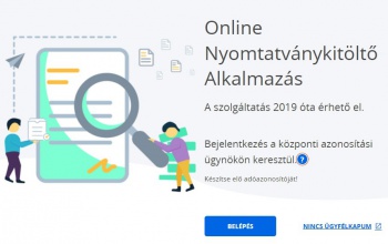 Online is bejelenthető az egyszerűsített foglalkoztatás