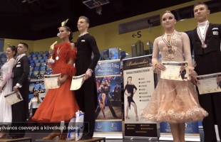 Kiválóan szerepeltek a hétvégén a BNK Tánc Sportegyesület versenyzői