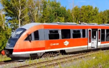 Kisiklott egy motorvonat a Kaposvár-Fonyód vonalon