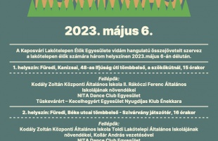 Zsong a tavasz a kaposvári lakótelepeken